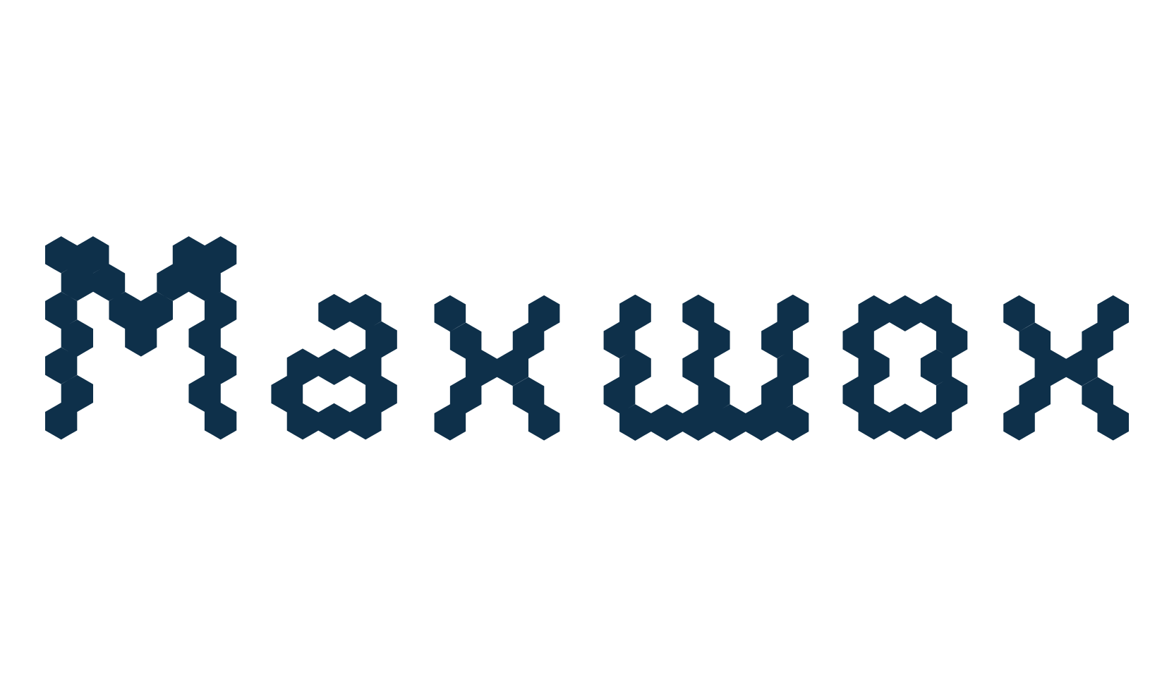 Maxwox, fancy various techno sci-fi font preview