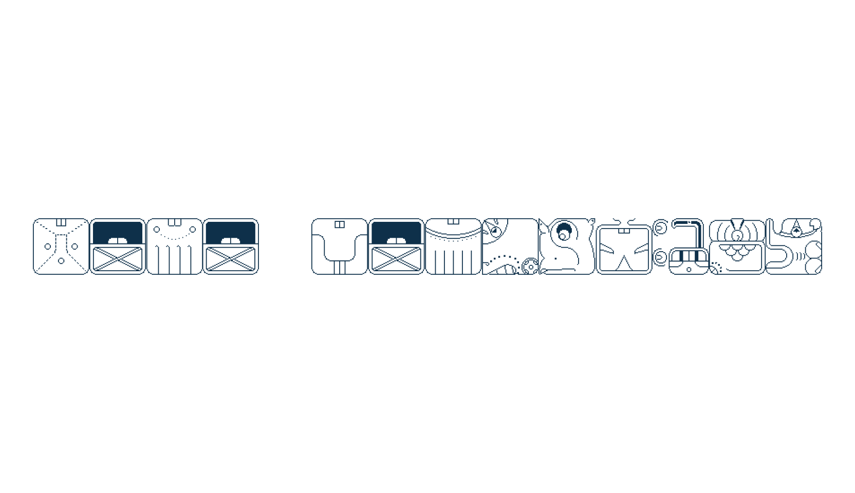 Maya Calendric, fancy decorative font preview
