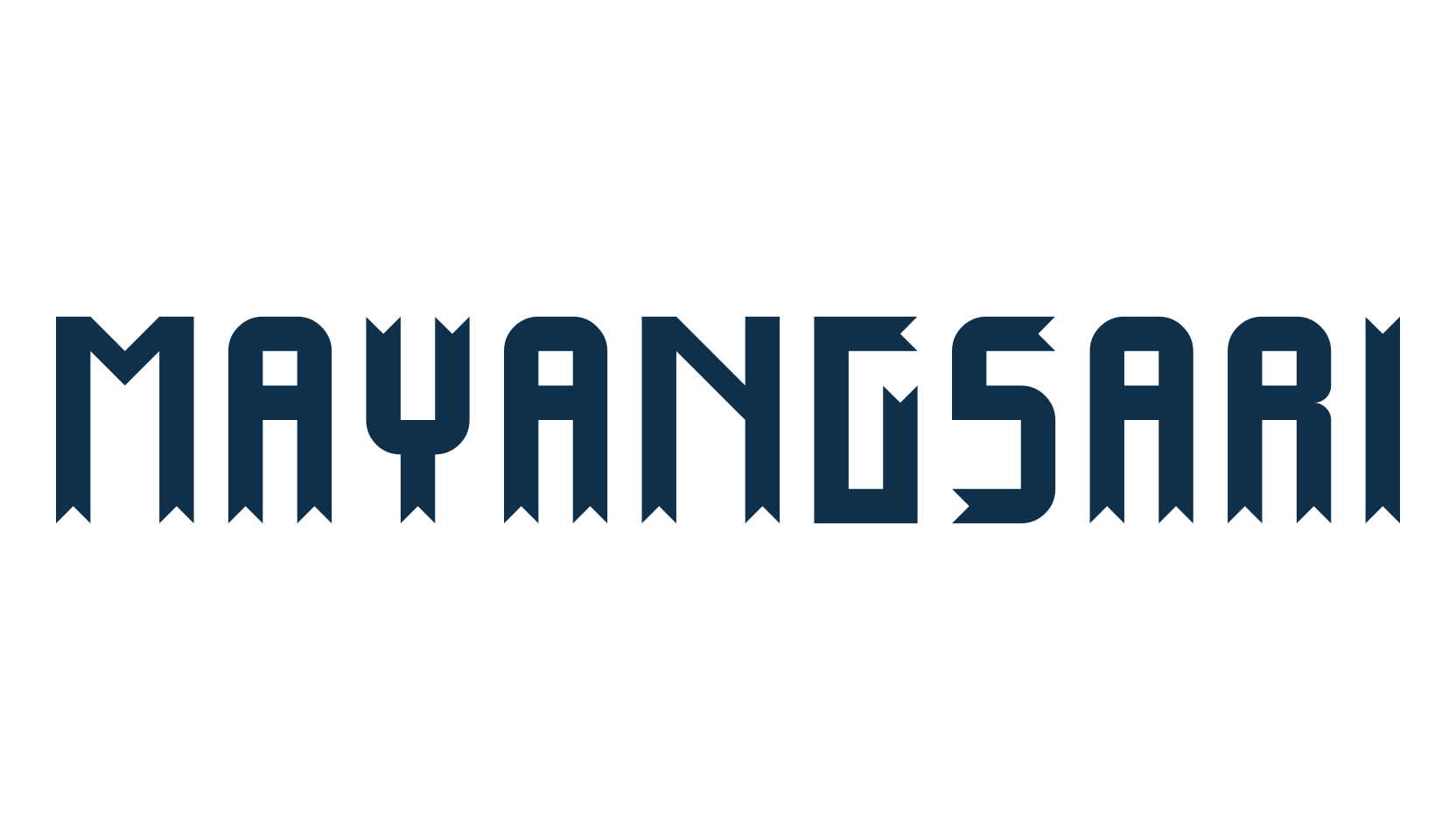 Mayangsari, fancy western decorative font preview