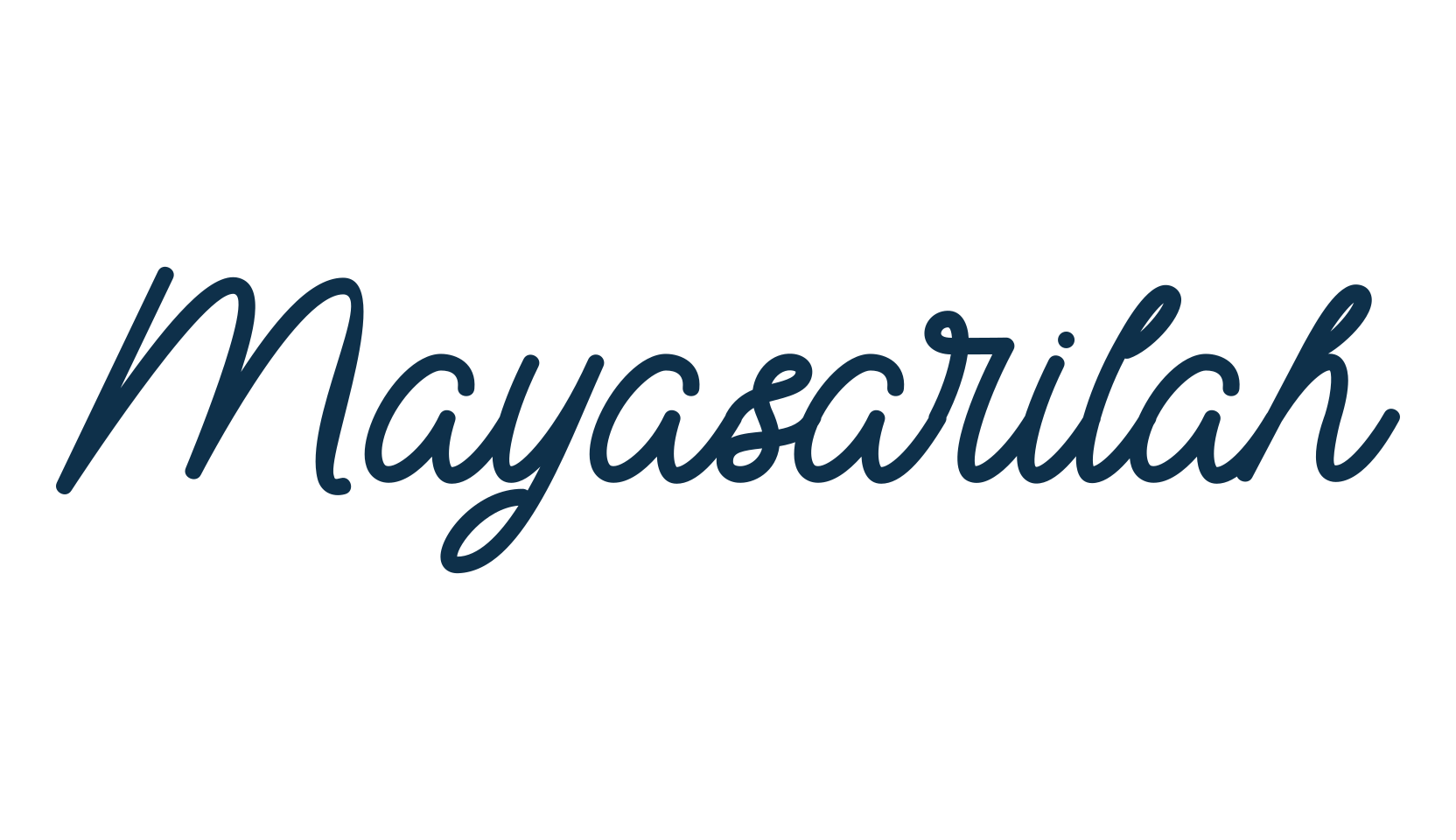 Mayasarilah, display market font preview