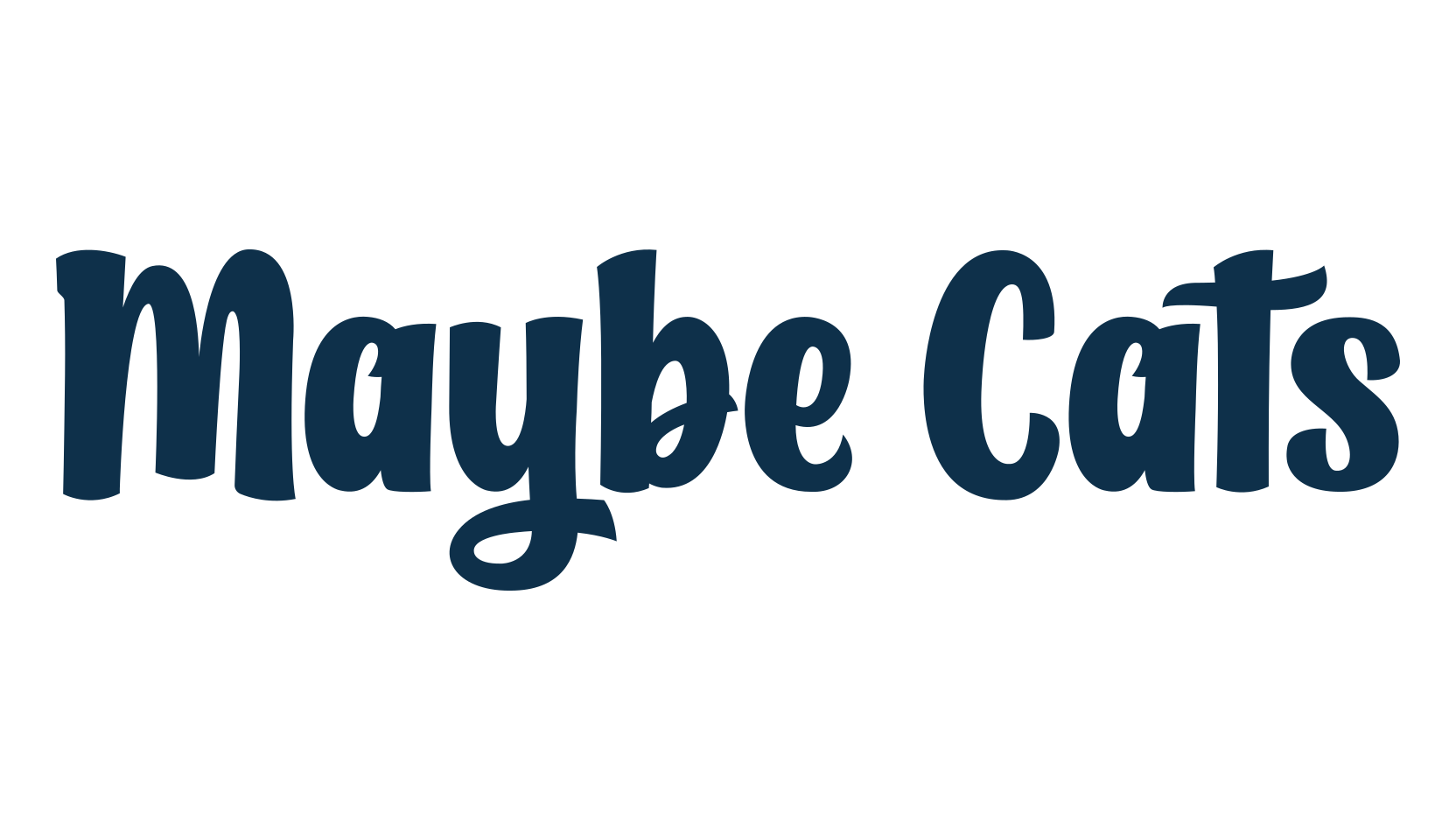 Maybe Cats, display market font preview