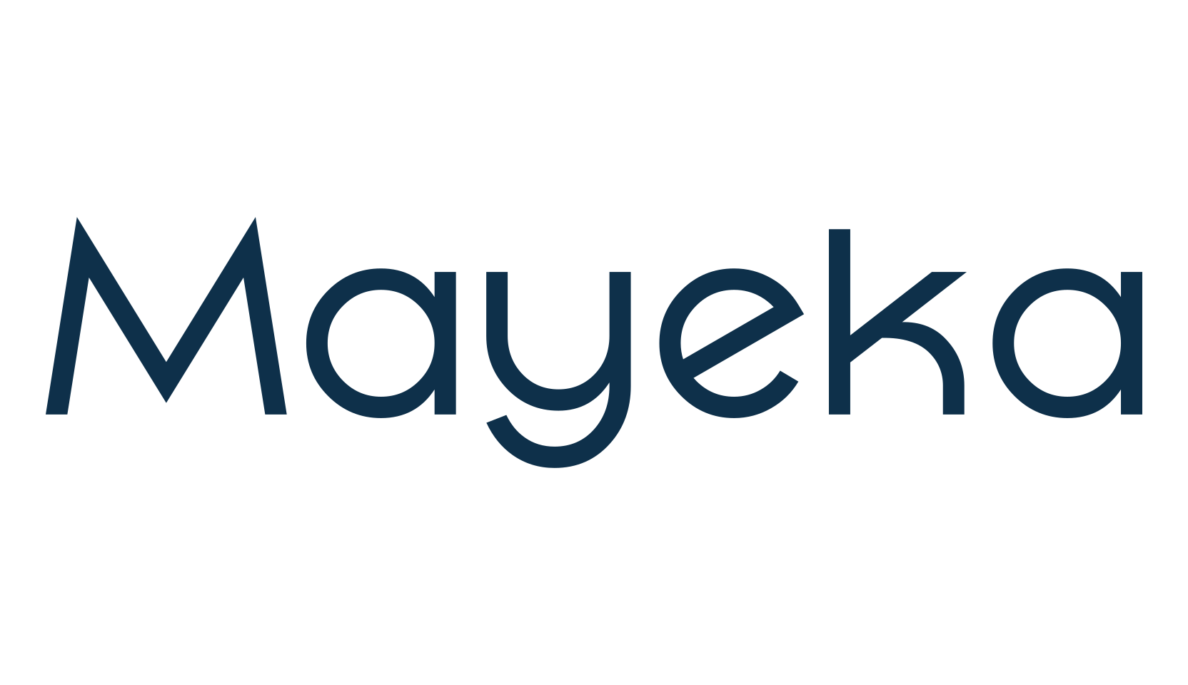 Mayeka, sans serif font preview