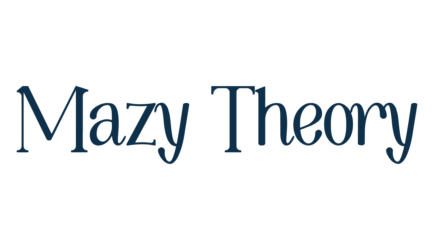 Mazy Theory, fancy various decorative font preview