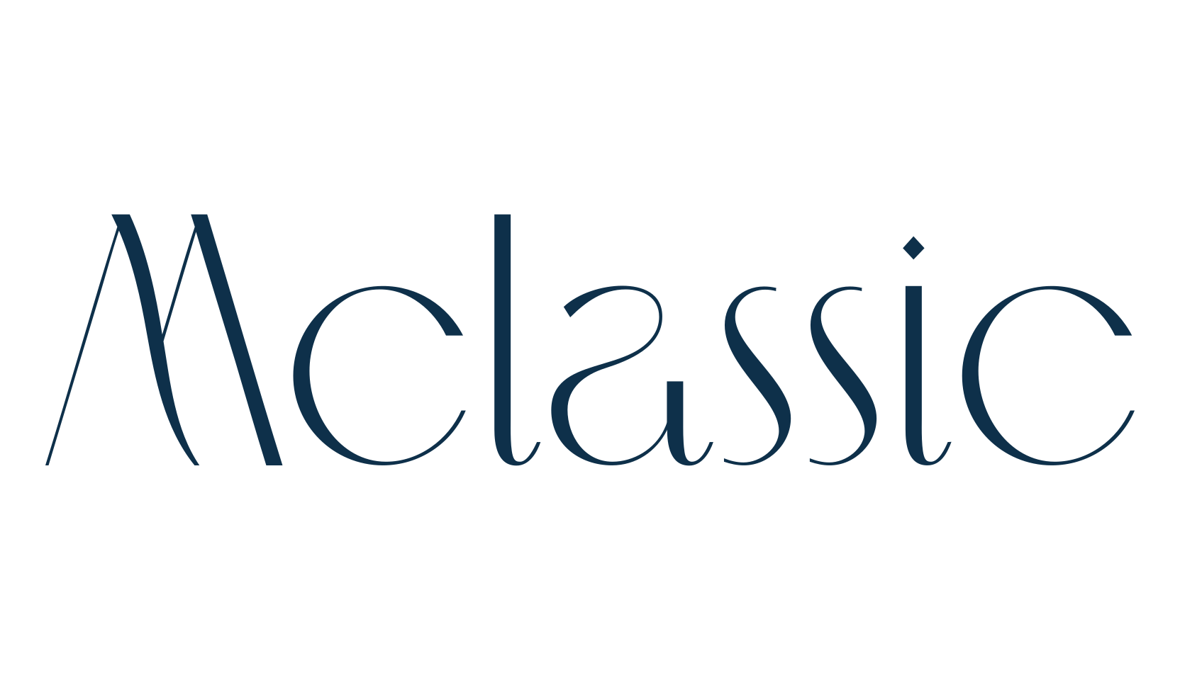 Mclassic, retro font preview