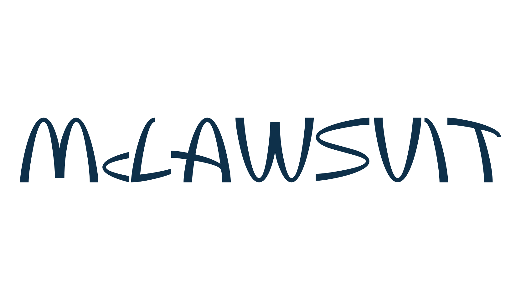 McLawsuit, various font preview