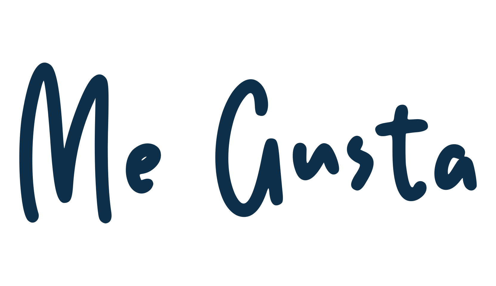 Me Gusta, script handwritten fancy decorative calligraphy font preview
