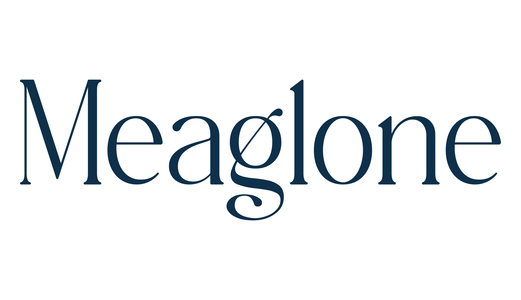 Meaglone, basic serif font preview