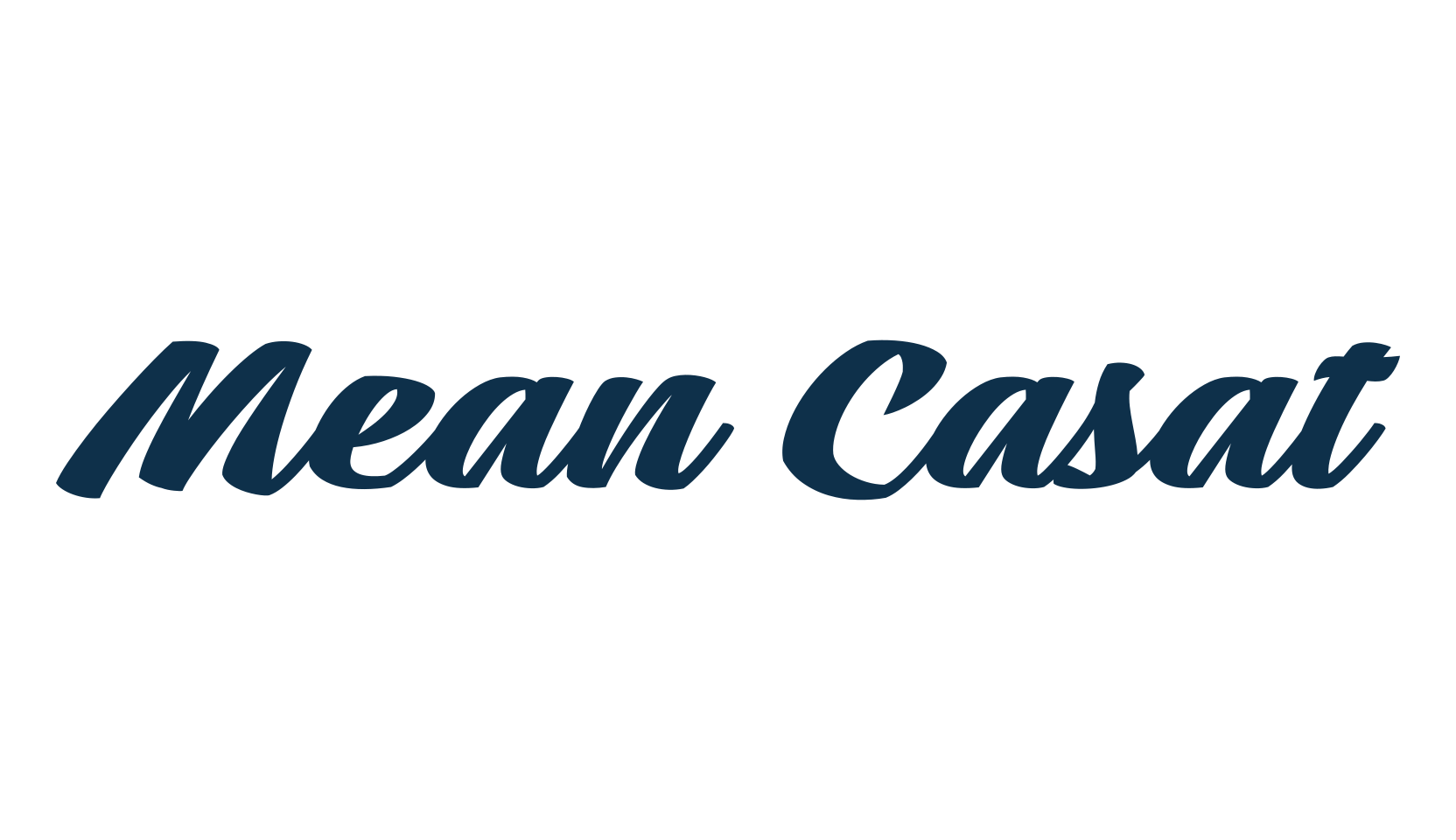 Mean Casat, fancy old school decorative script calligraphy font preview
