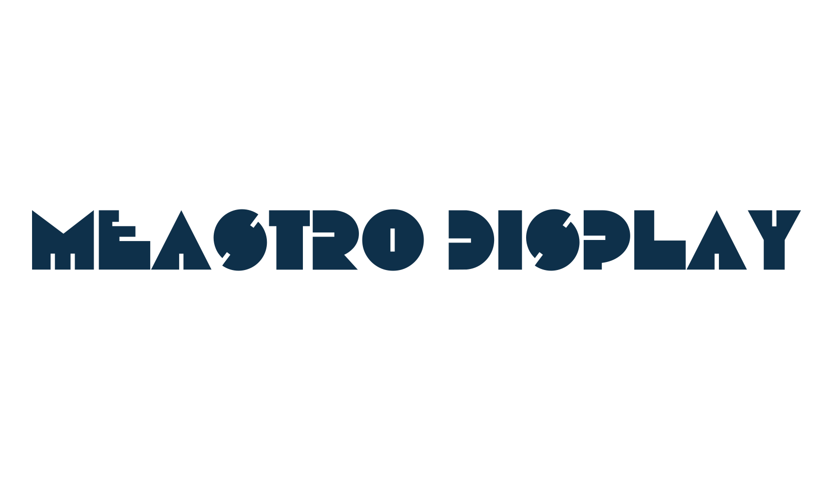 Meastro Display, groovy font preview
