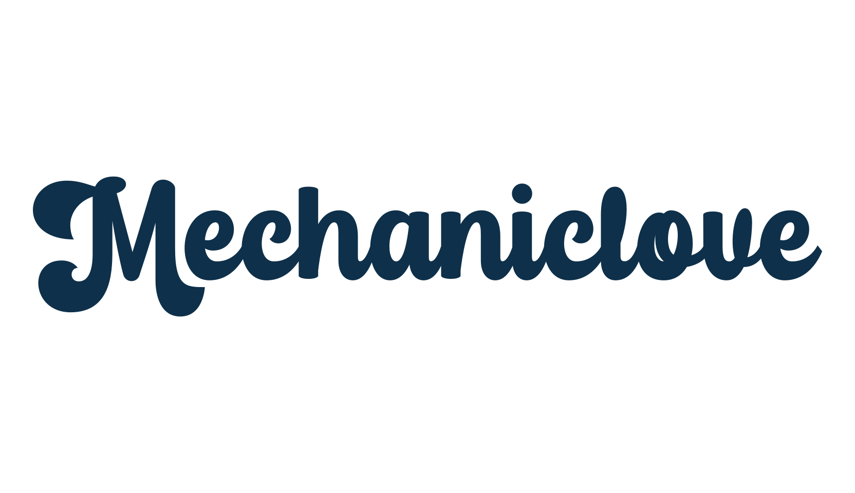 Mechaniclove, old school font preview
