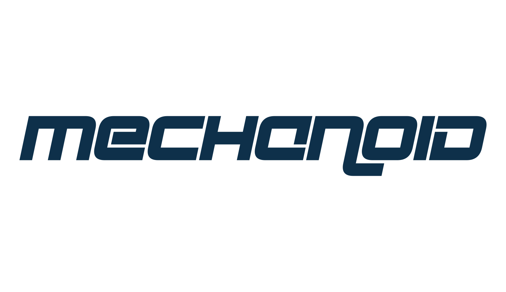 Mechanoid, sci-fi font preview