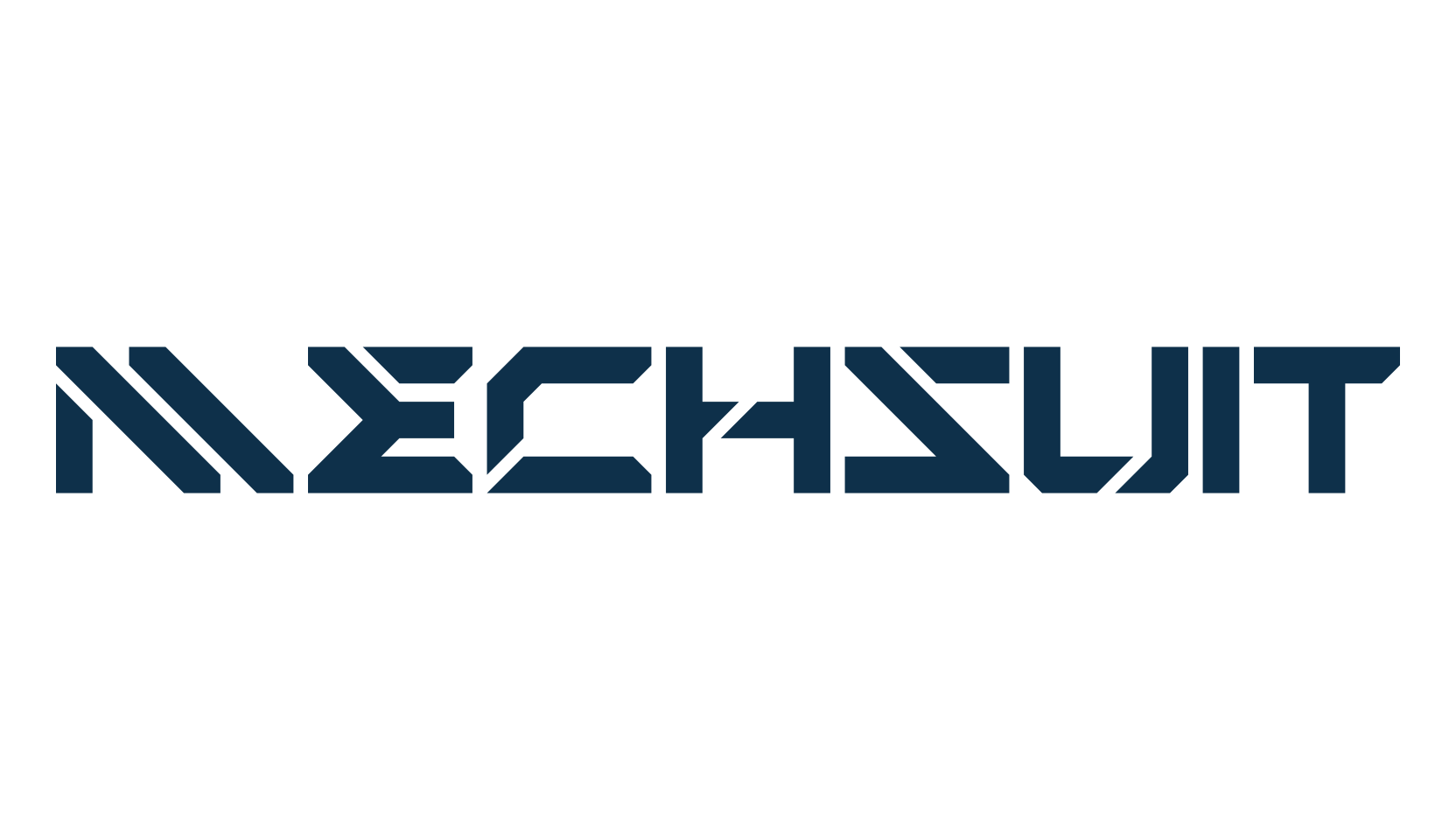Mechsuit, techno sci-fi font preview