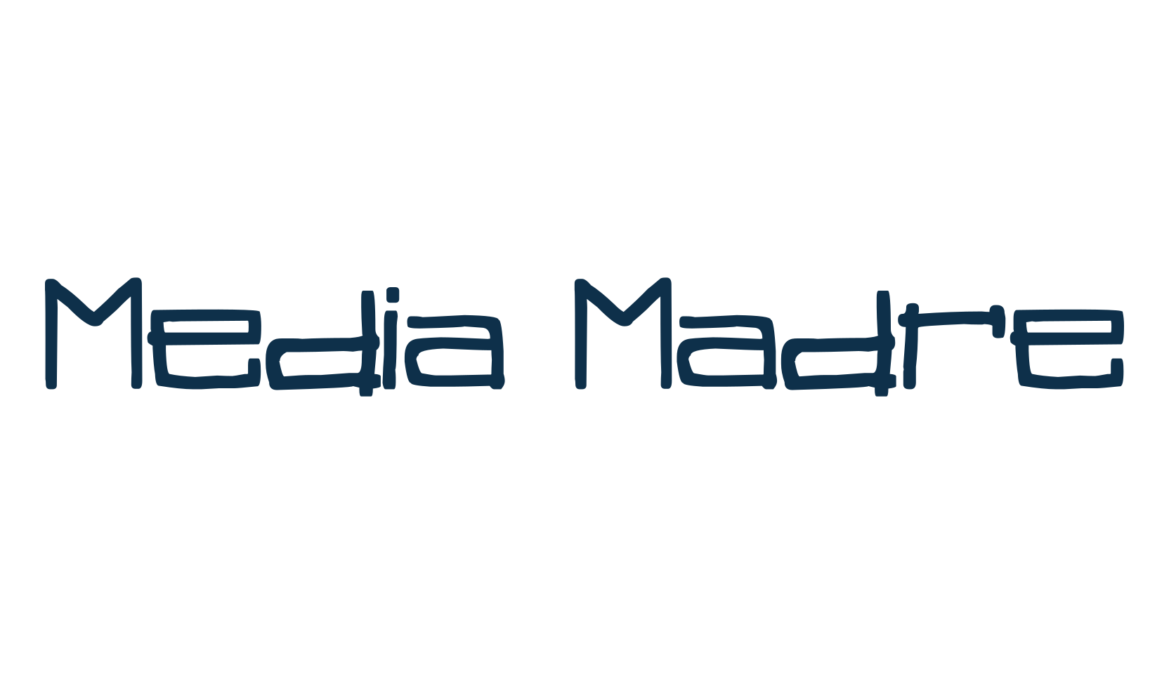 Media Madre, fancy cartoon decorative font preview
