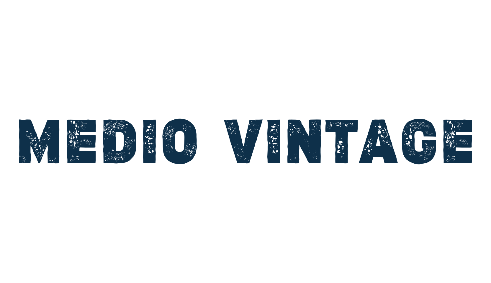 Medio Vintage, sans serif font preview