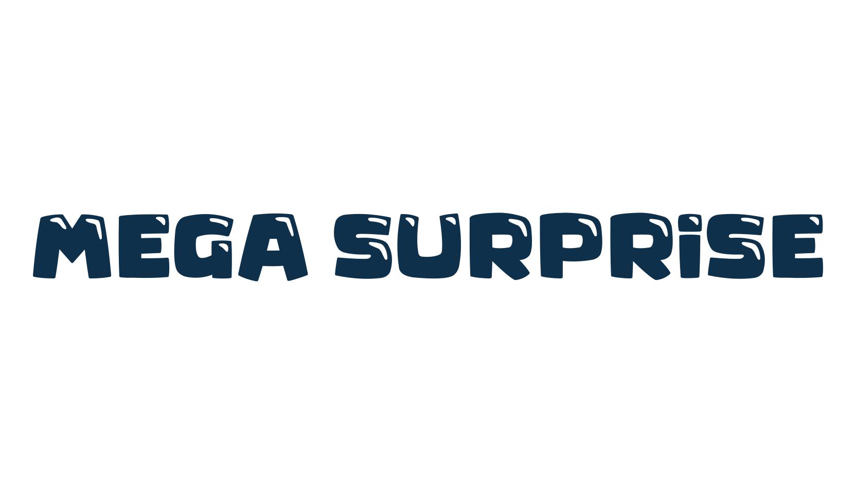 Mega Surprise, fancy cartoon decorative font preview