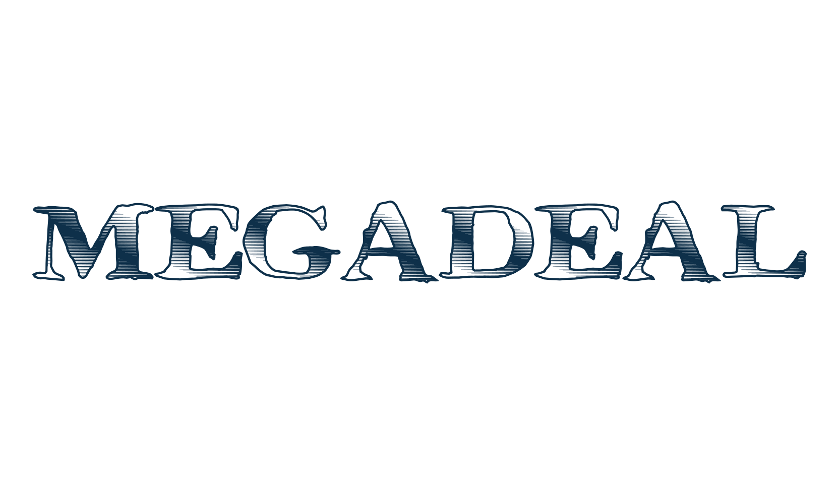 MegaDeal, fancy various decorative font preview