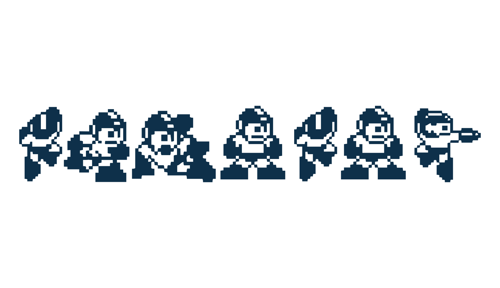 MegaMan, fancy decorative font preview