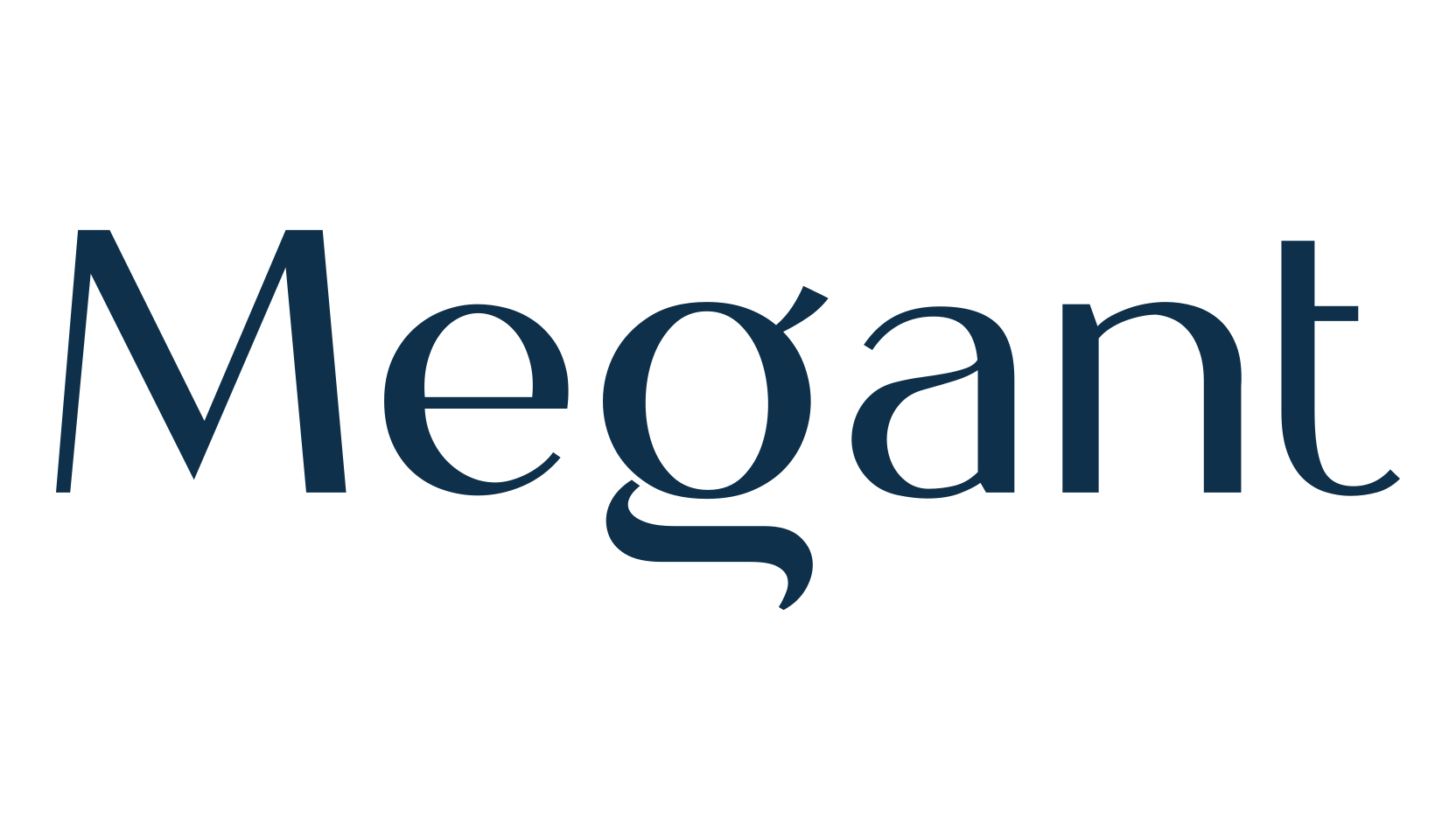 Meganté, sans serif font preview