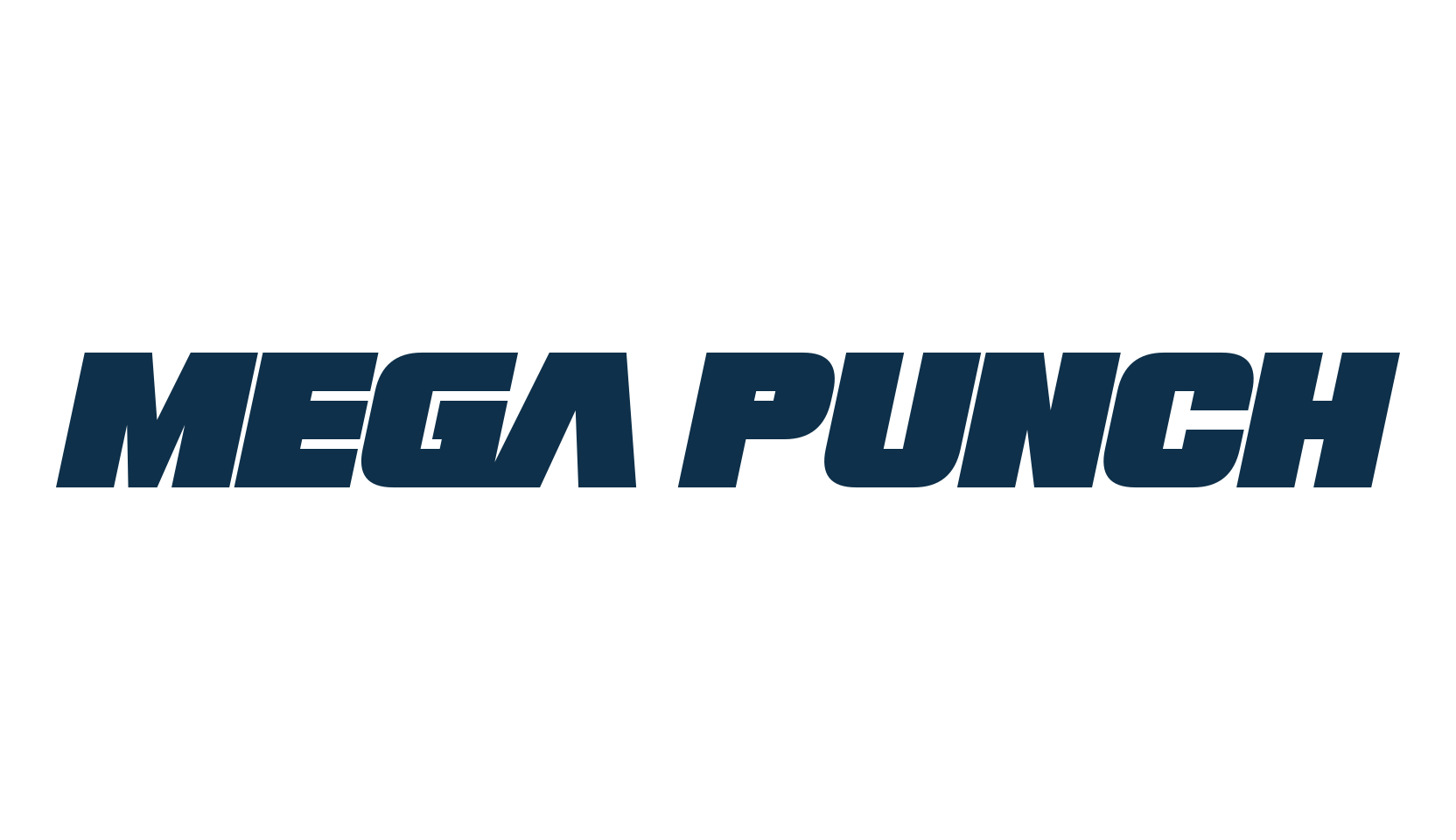 Mega Punch, sans serif font preview
