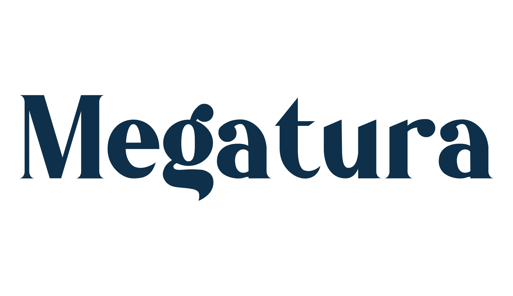 Megatura, basic serif font preview