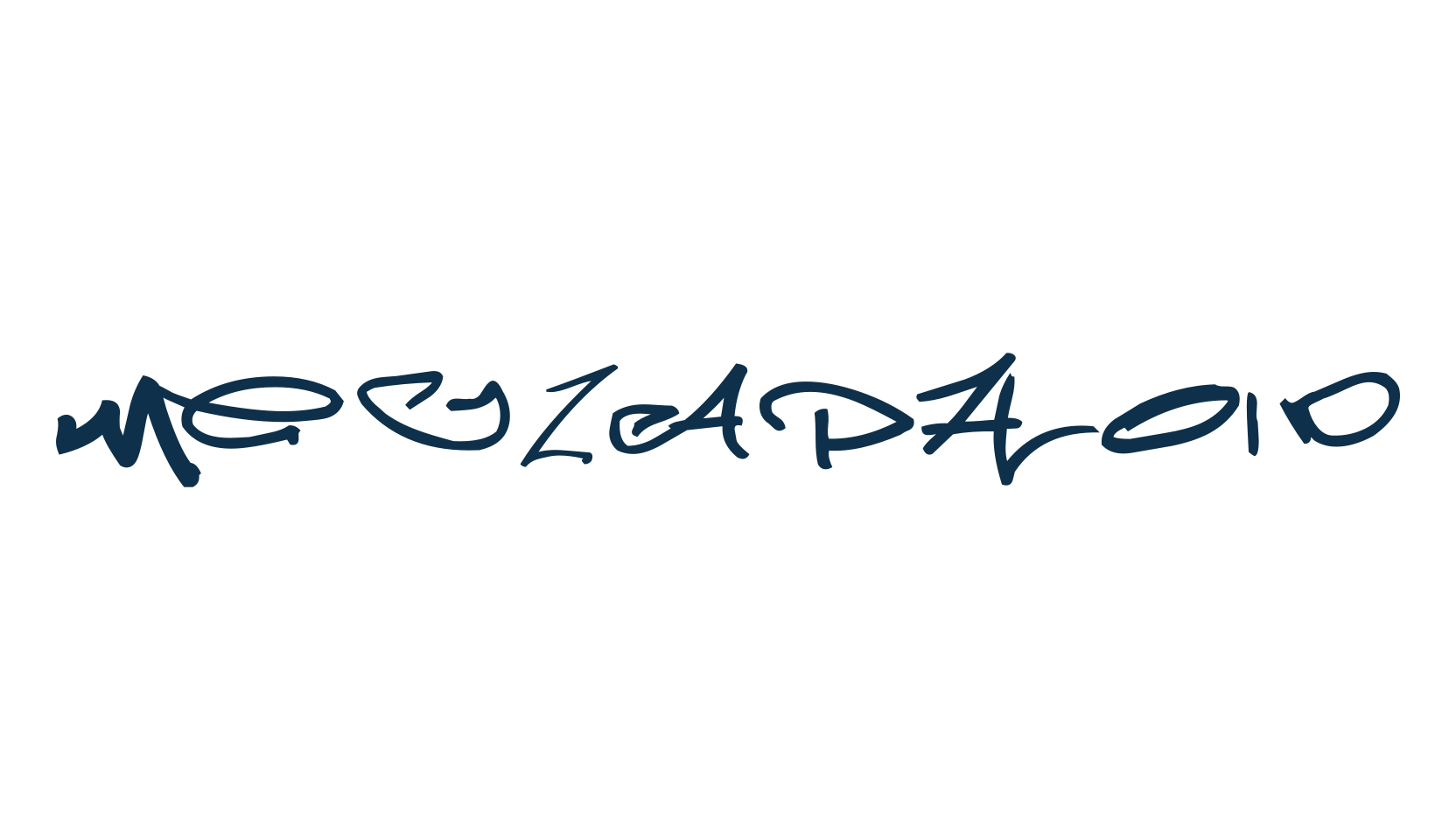 Meglaphoid, graffiti font preview