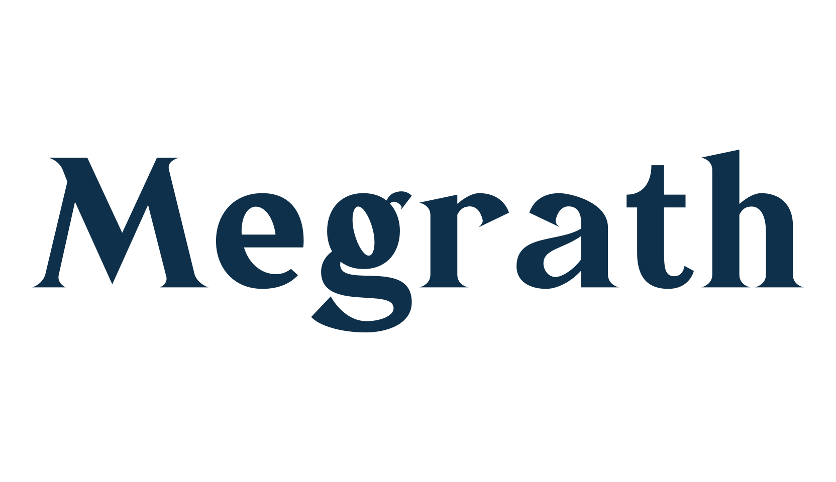 Megrath, basic serif font preview