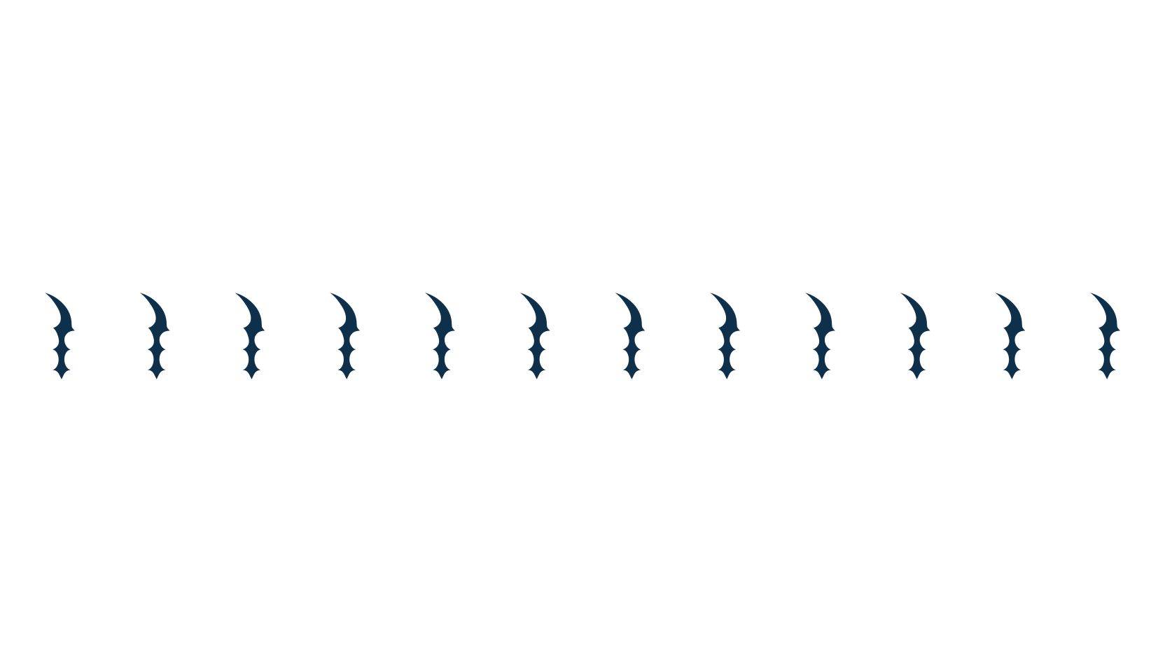 Meguido Jed@, modern font preview