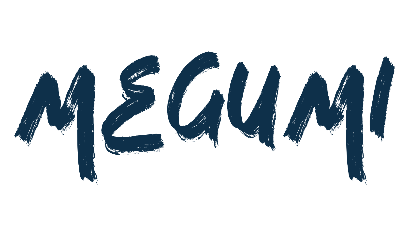 Megumi, script brush fancy decorative calligraphy font preview