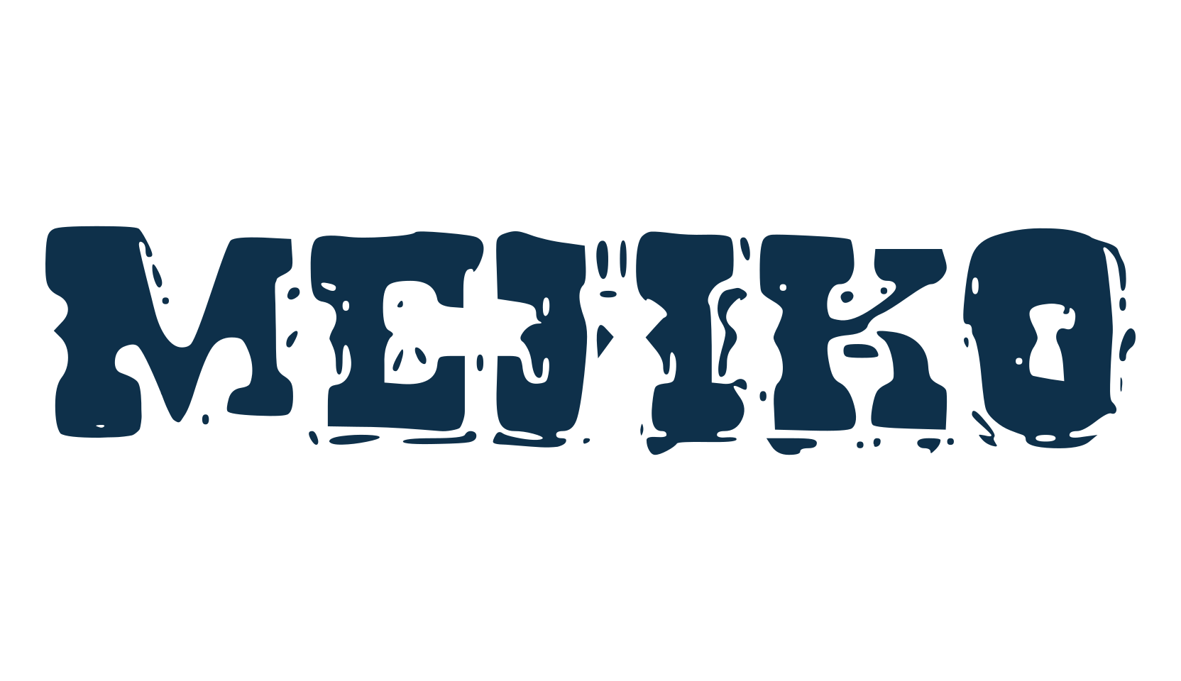 Mejiko, mexican font preview