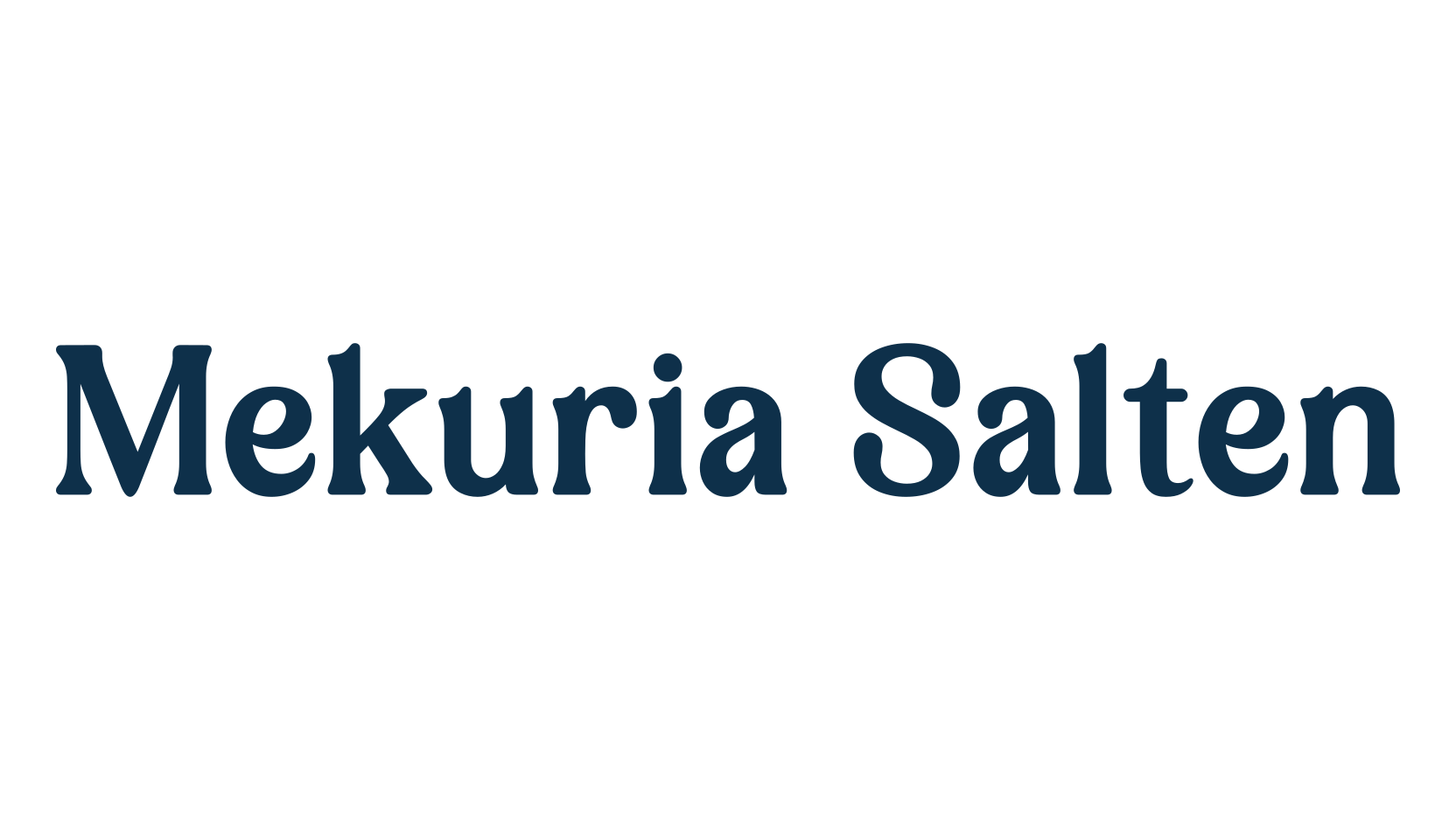 Mekuria Salten, serif font preview