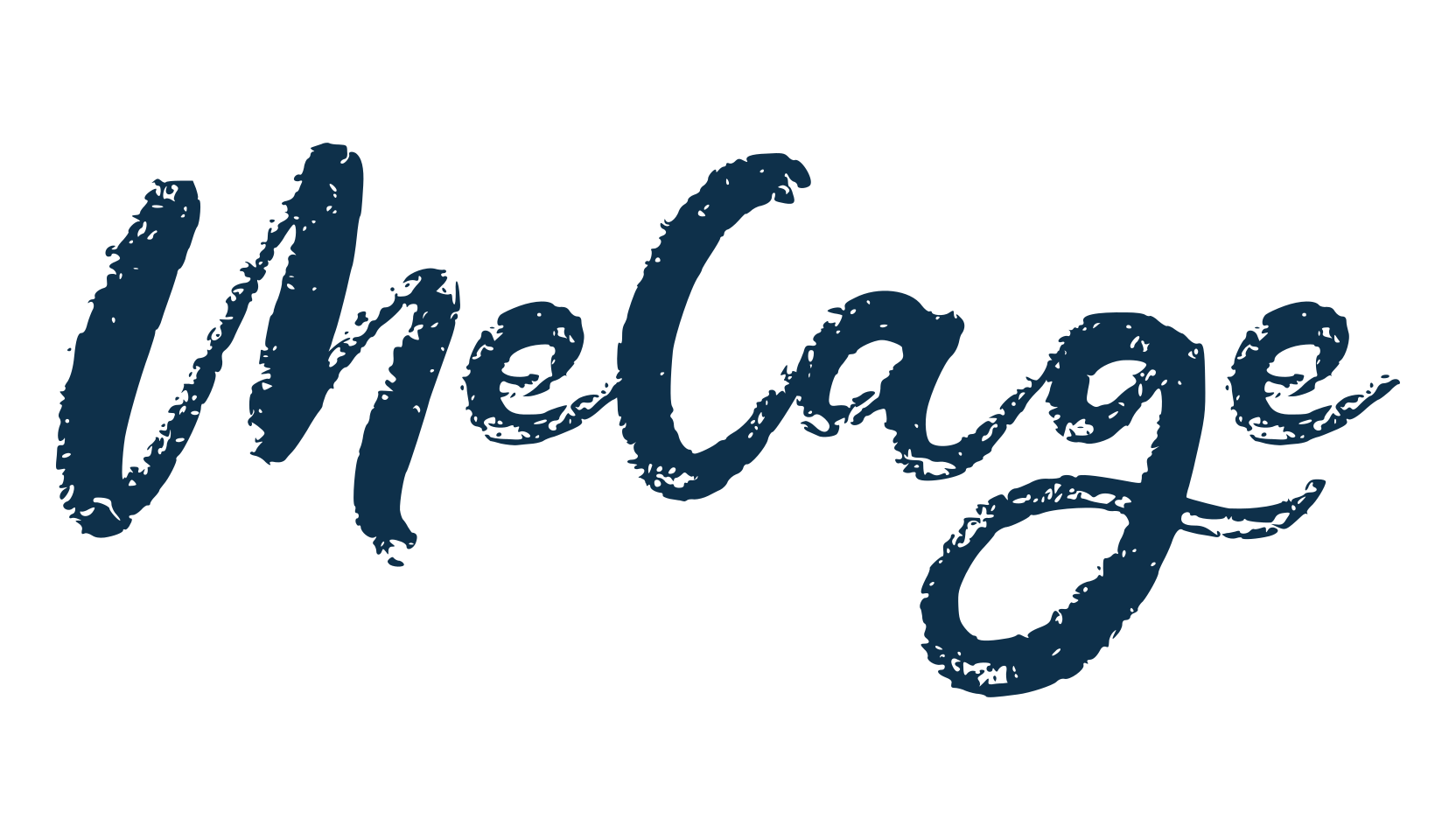 Melage, script brush fancy decorative calligraphy font preview