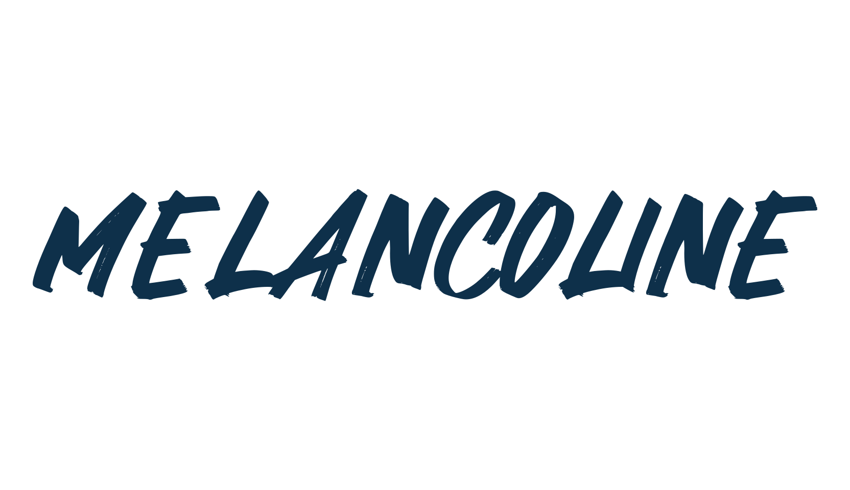 Melancoline, script brush fancy decorative calligraphy font preview