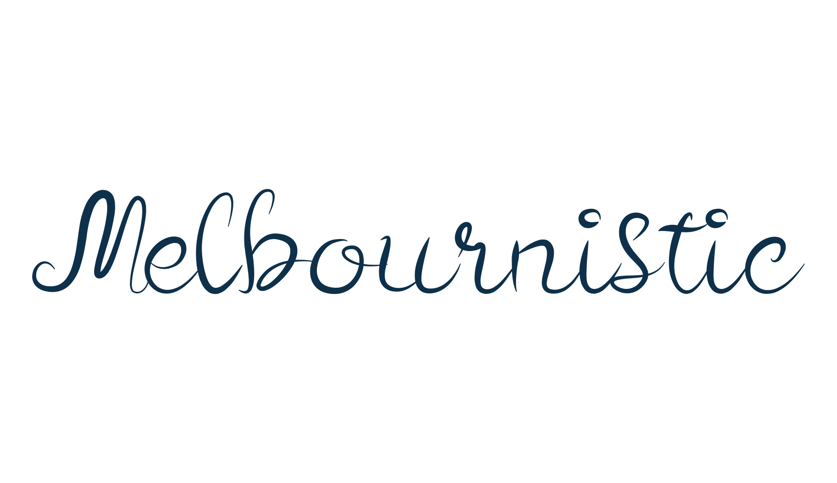 Melbournistic, display market font preview