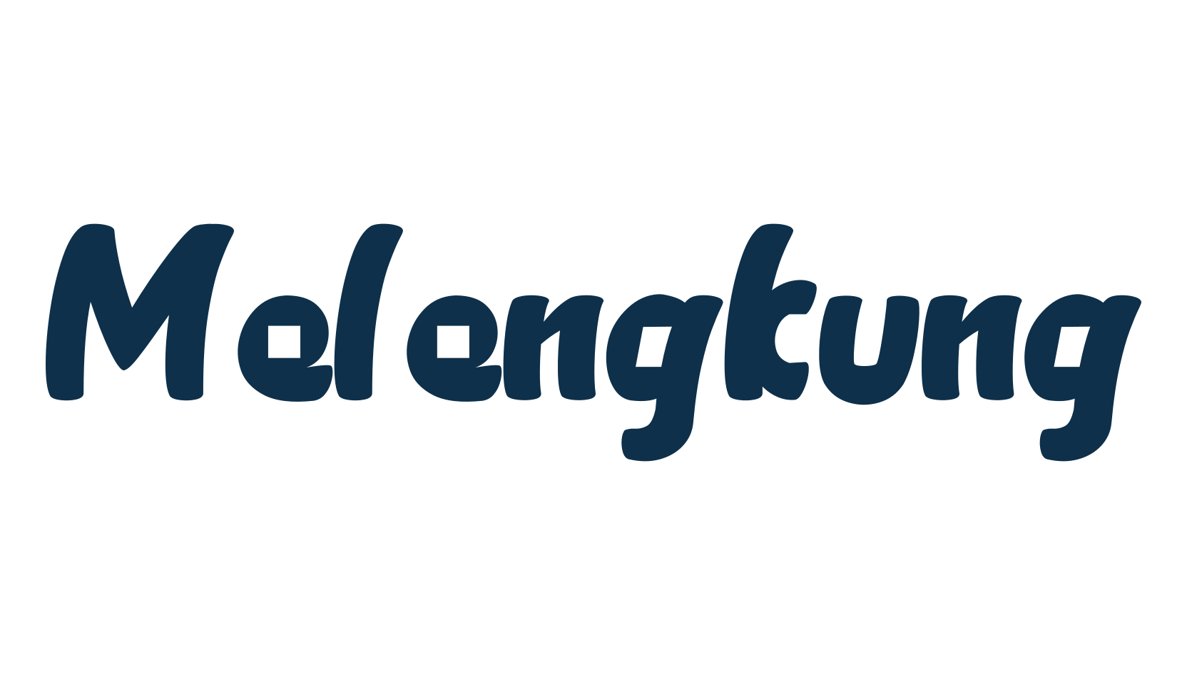 Melengkung, fancy various decorative font preview