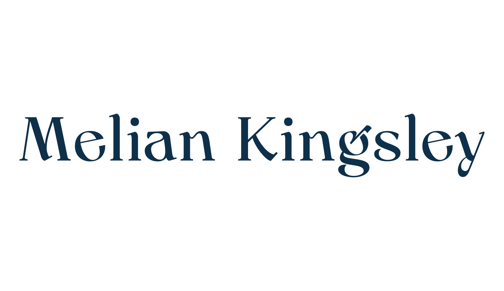 Melian Kingsley, basic serif font preview
