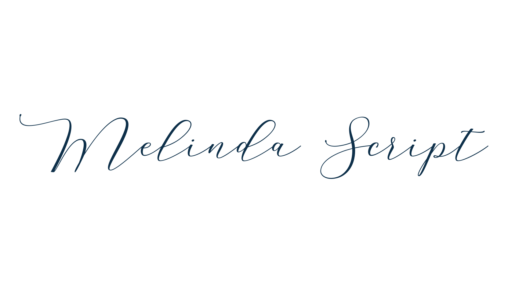 Melinda Script, script calligraphy fancy decorative font preview