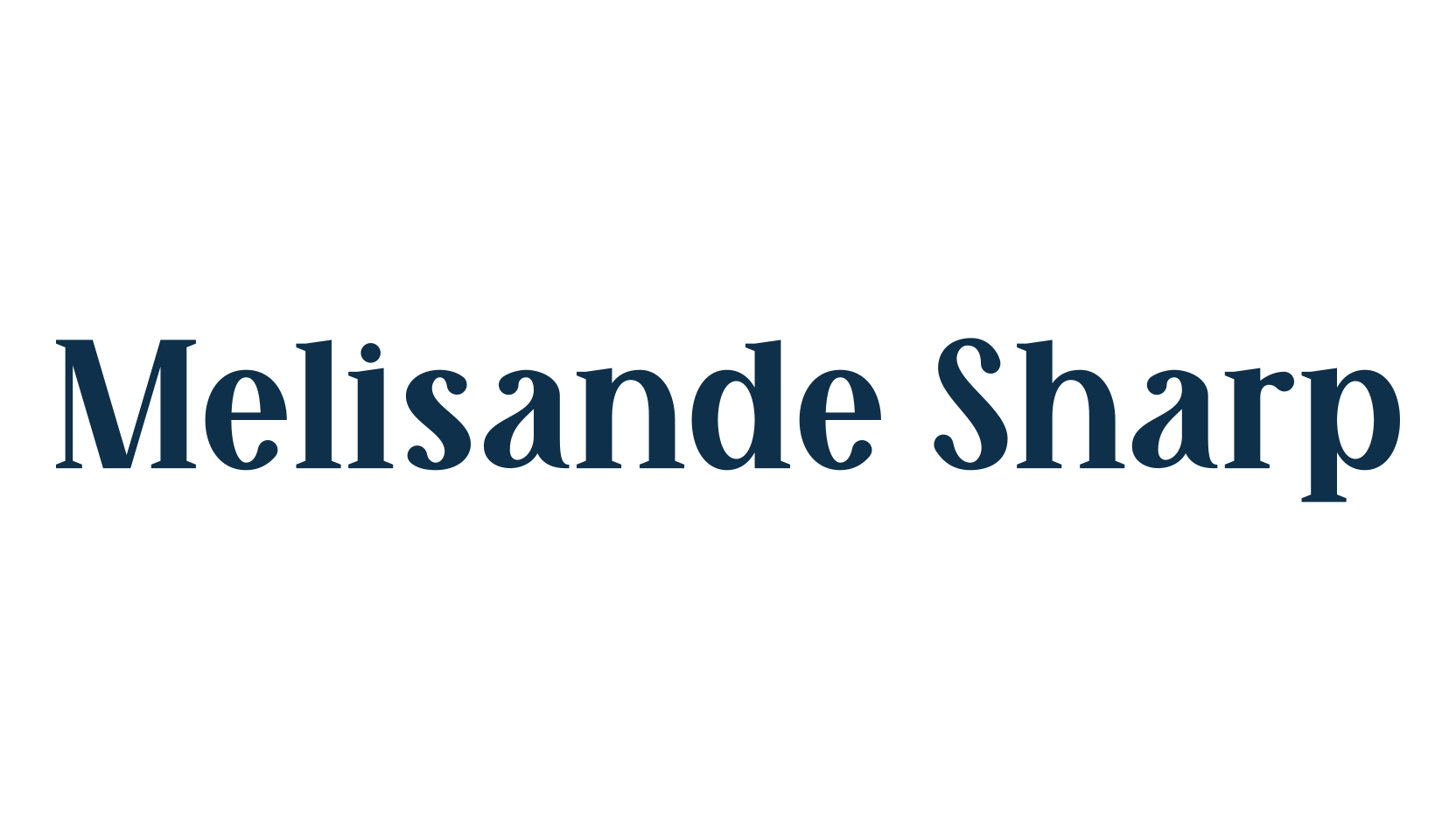 Melisande Sharp, serif font preview