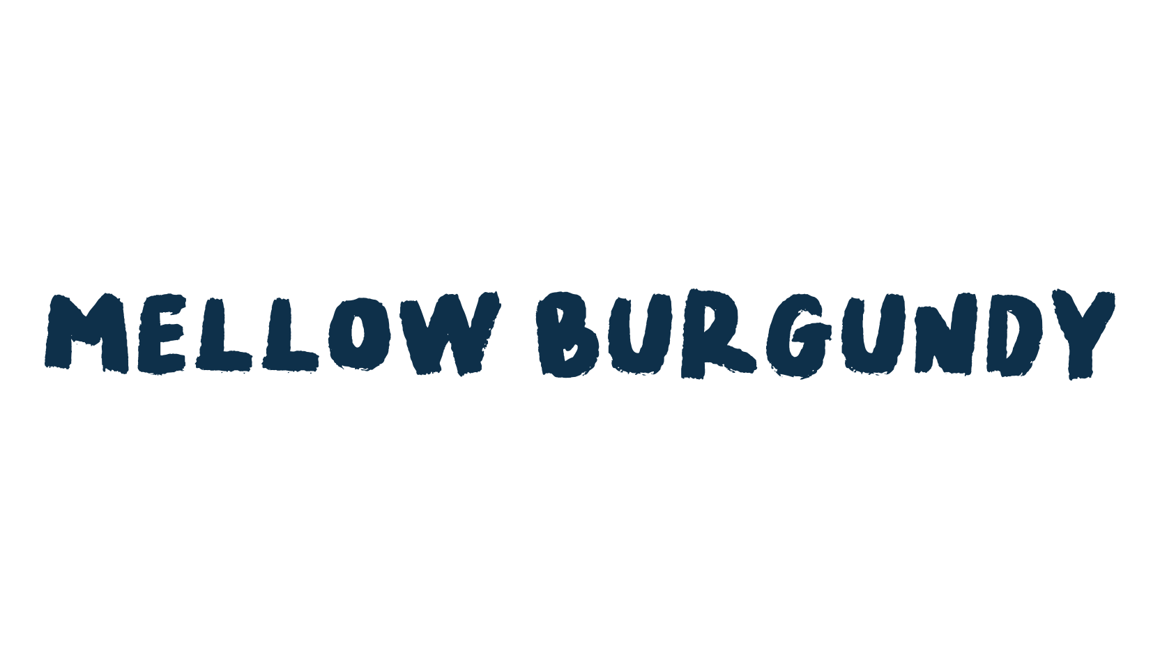 Mellow Burgundy, script trash fancy decorative calligraphy font preview