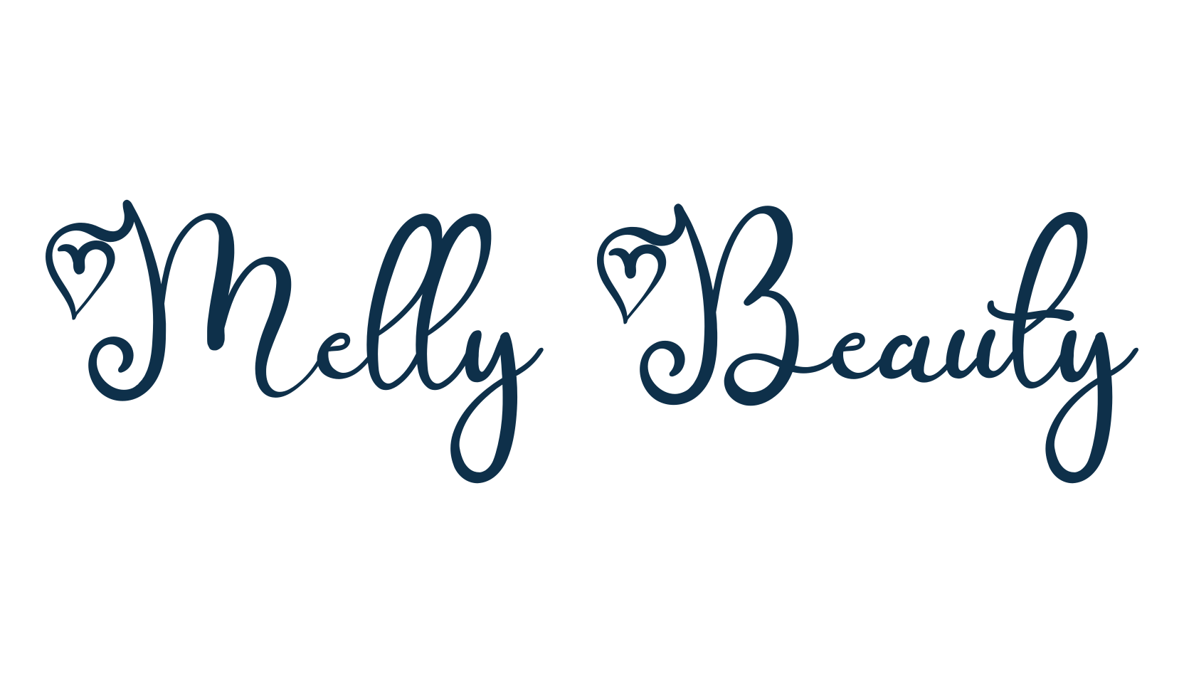 Melly Beauty, script calligraphy fancy decorative font preview