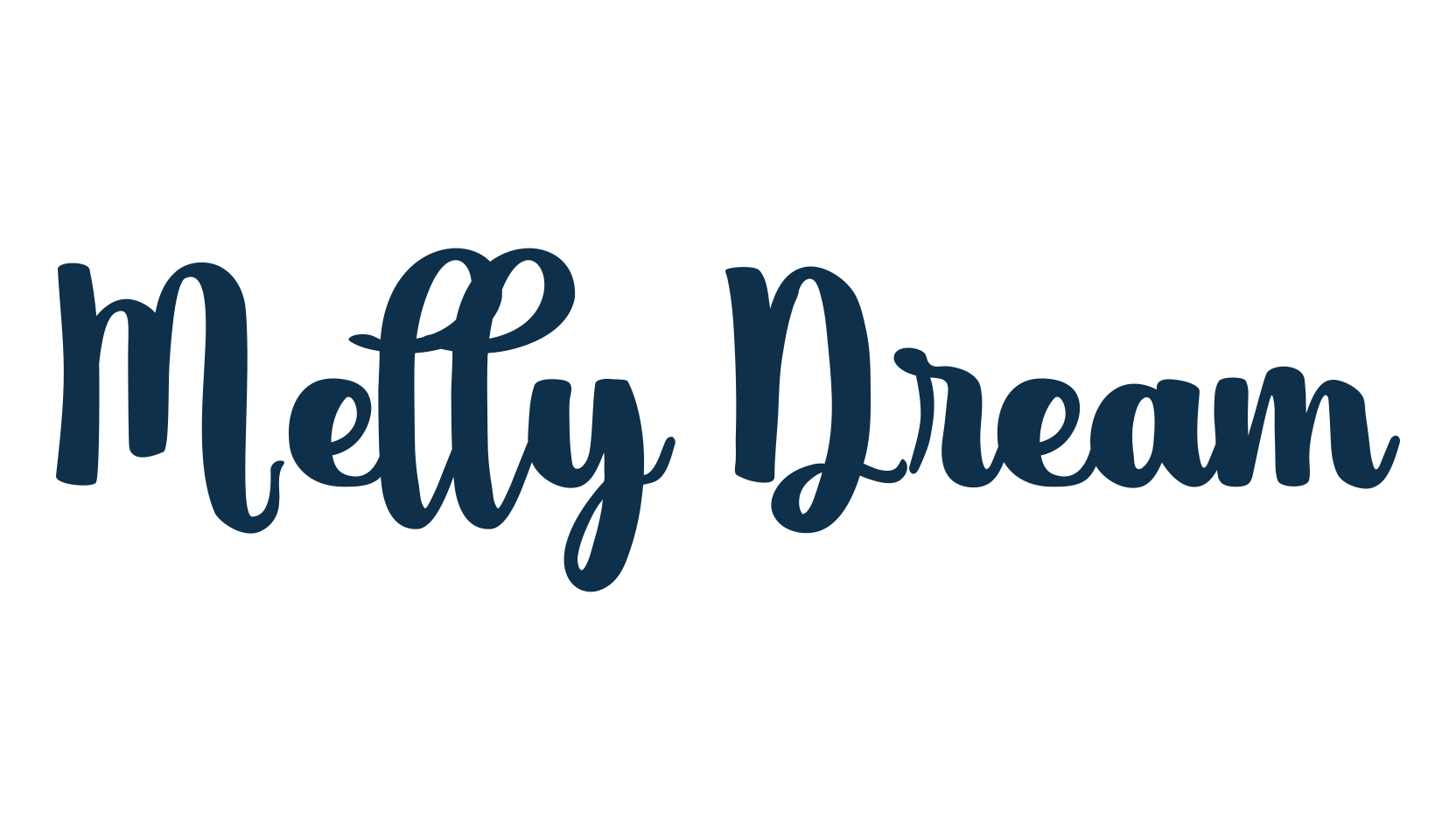 Melly Dream, display market font preview