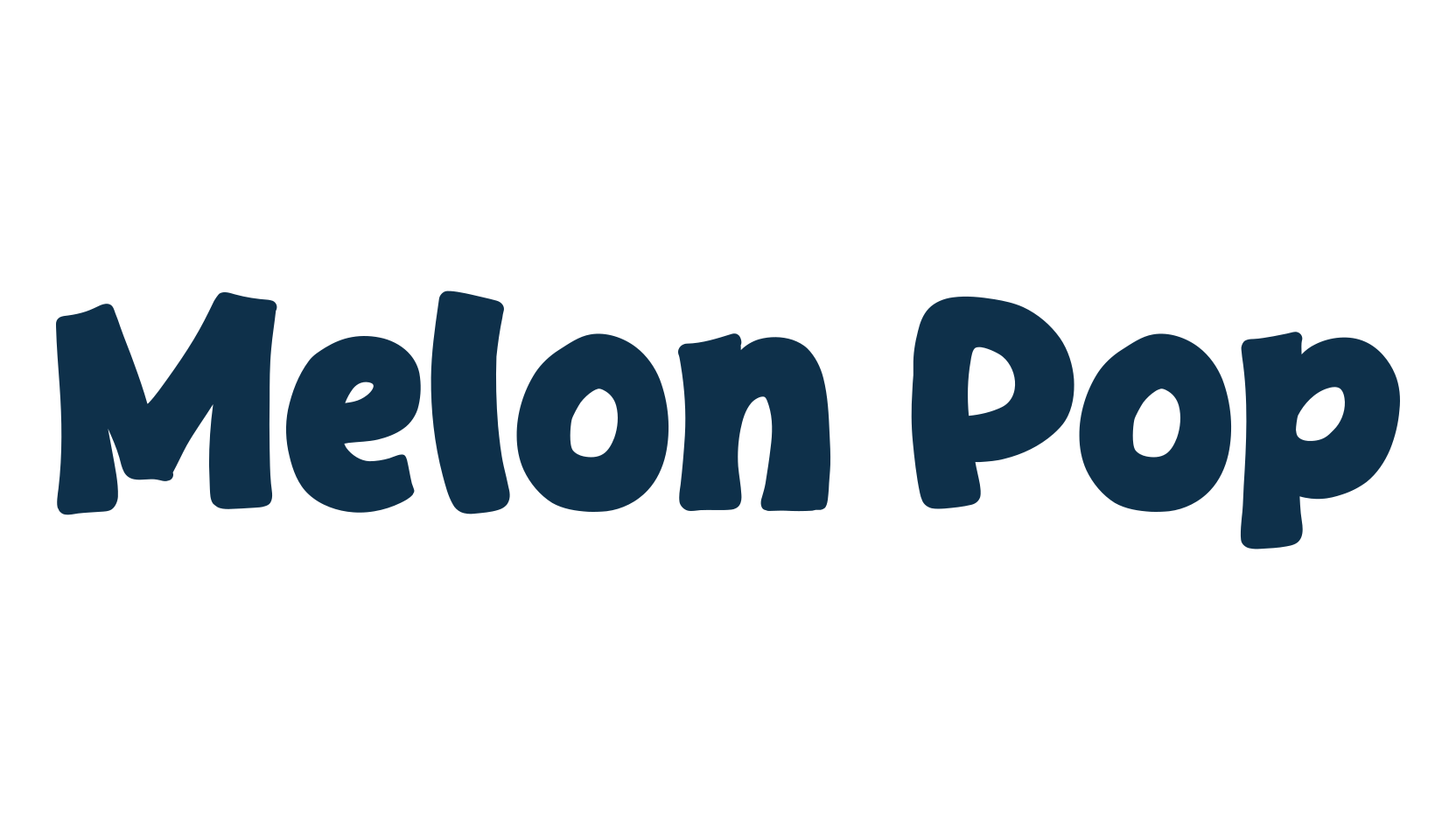 Melon Pop, fancy cartoon decorative font preview
