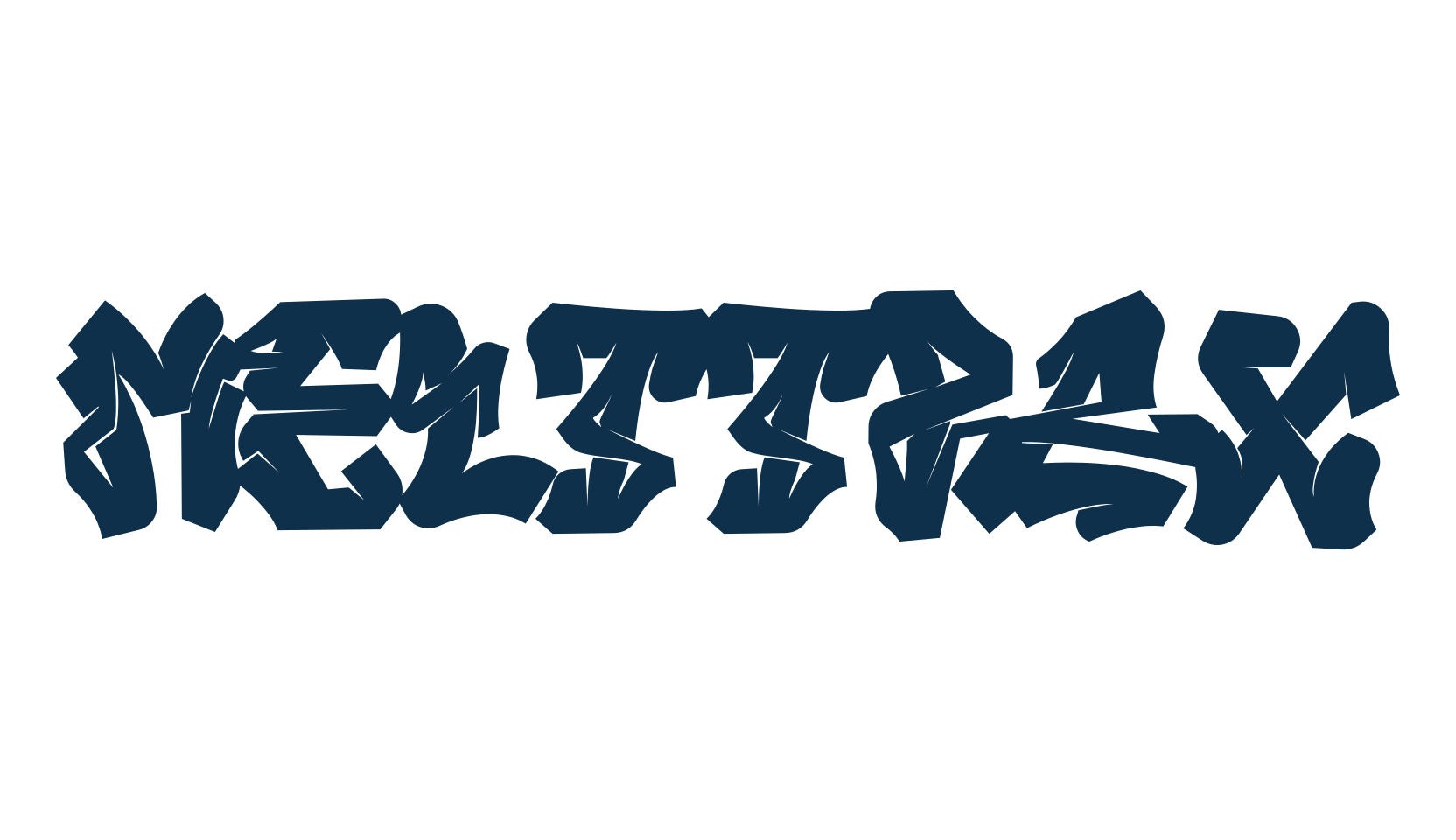 Melttrax, graffiti font preview