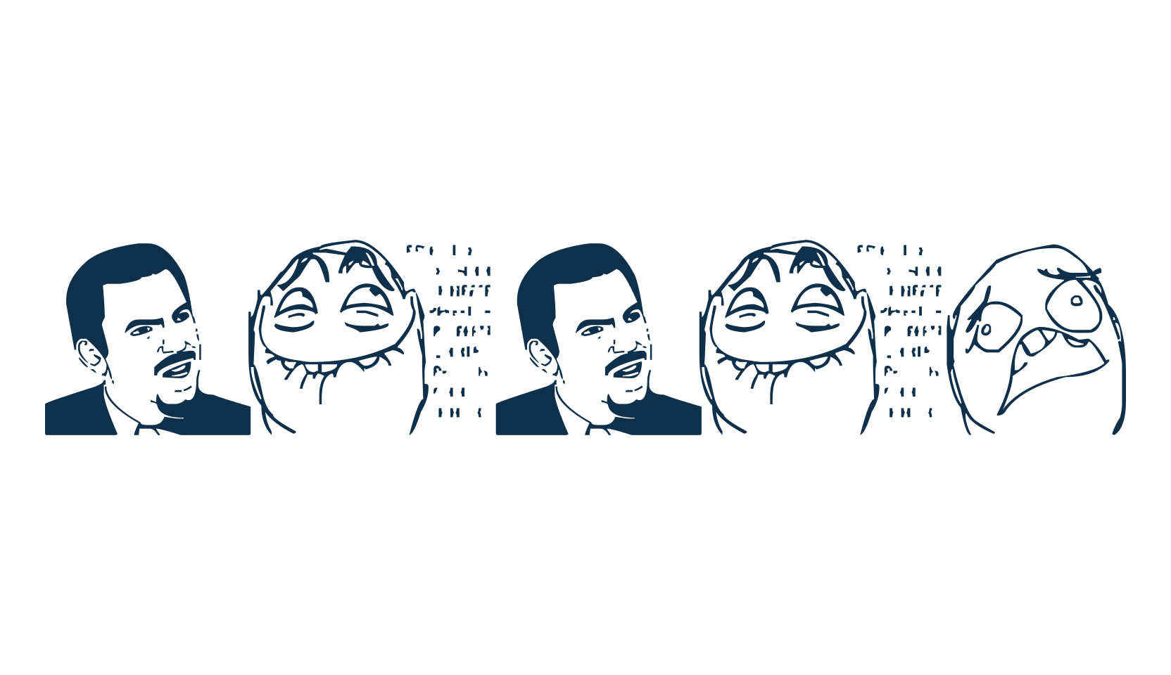 Memes, fancy decorative font preview