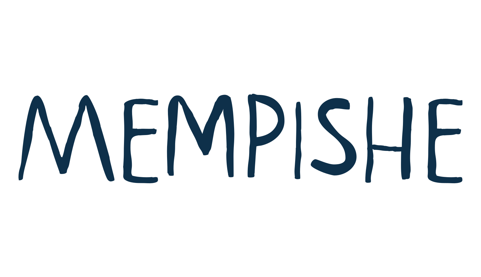 Mempishe, script handwritten fancy decorative calligraphy font preview