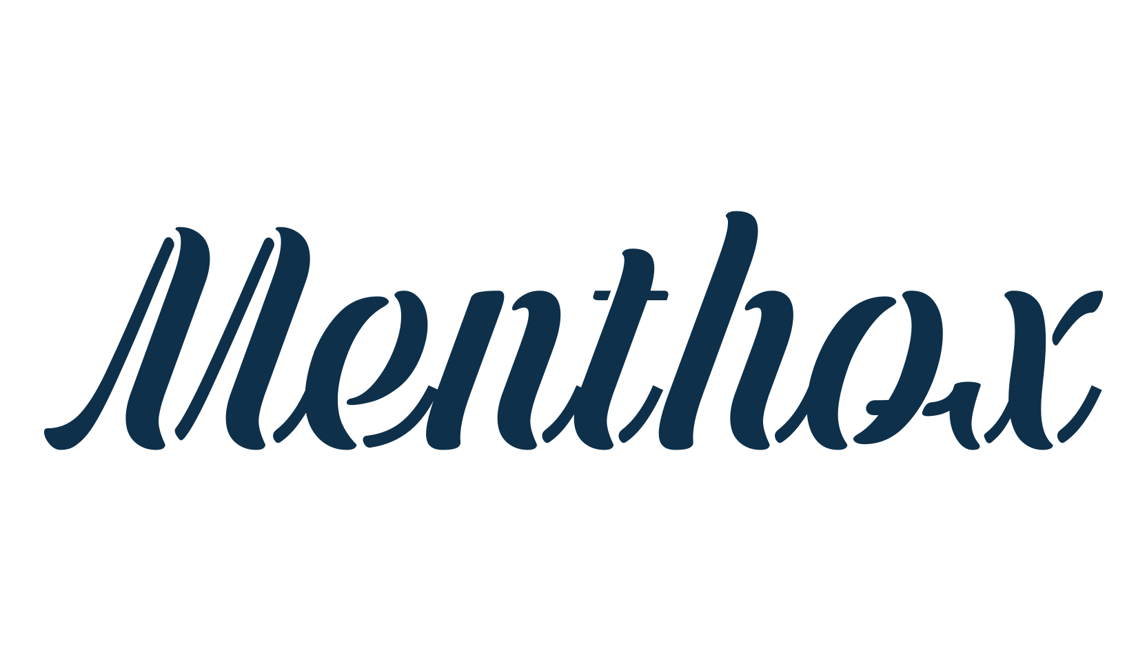 Menthox, display market font preview