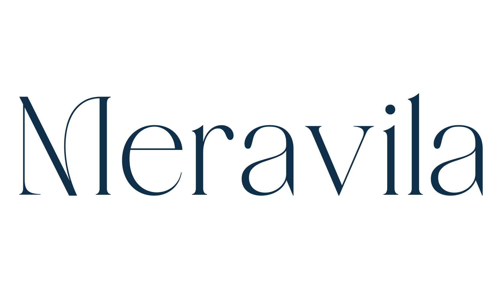 Meravila, serif font preview