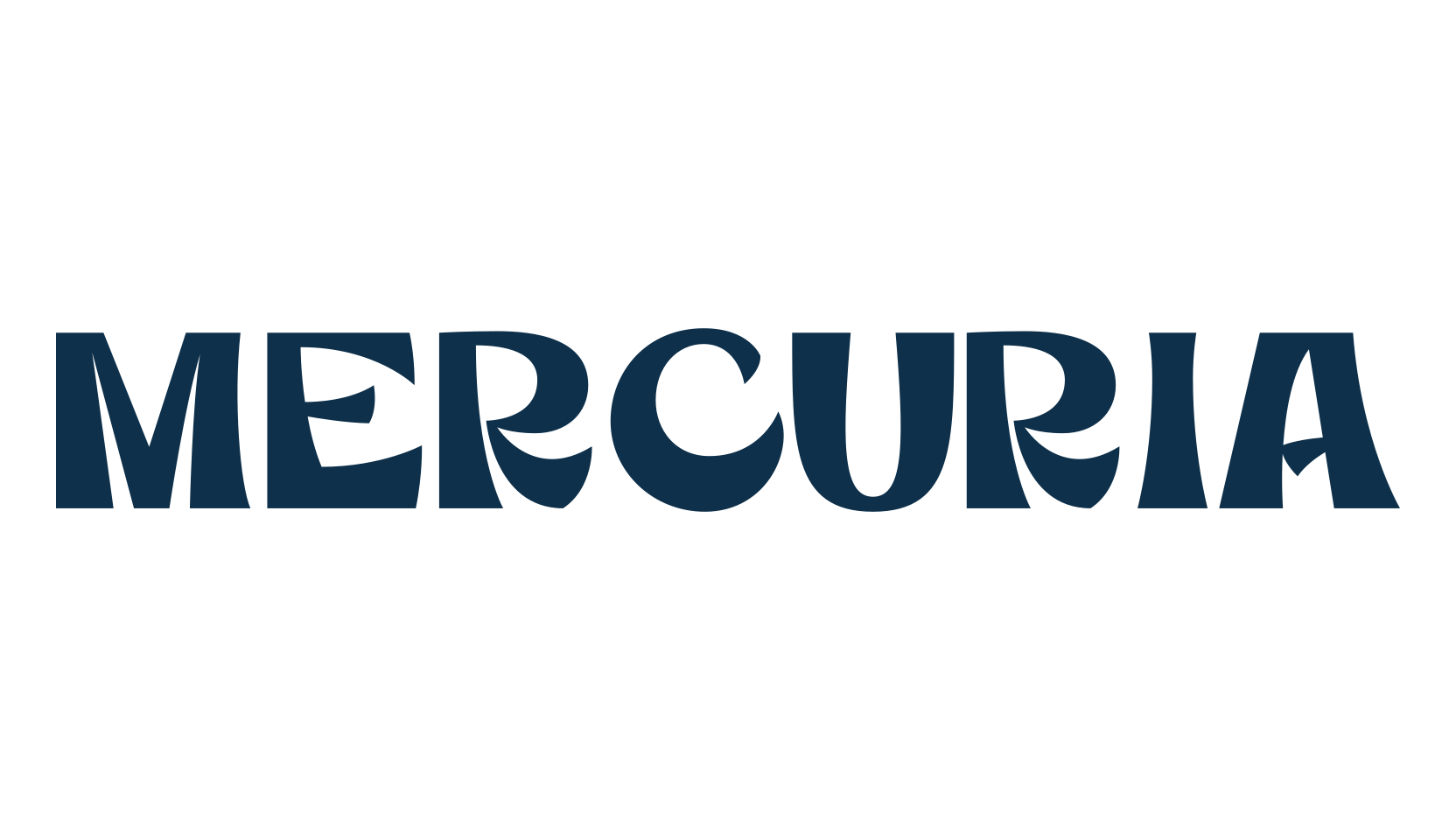 Mercuria, fancy various decorative font preview