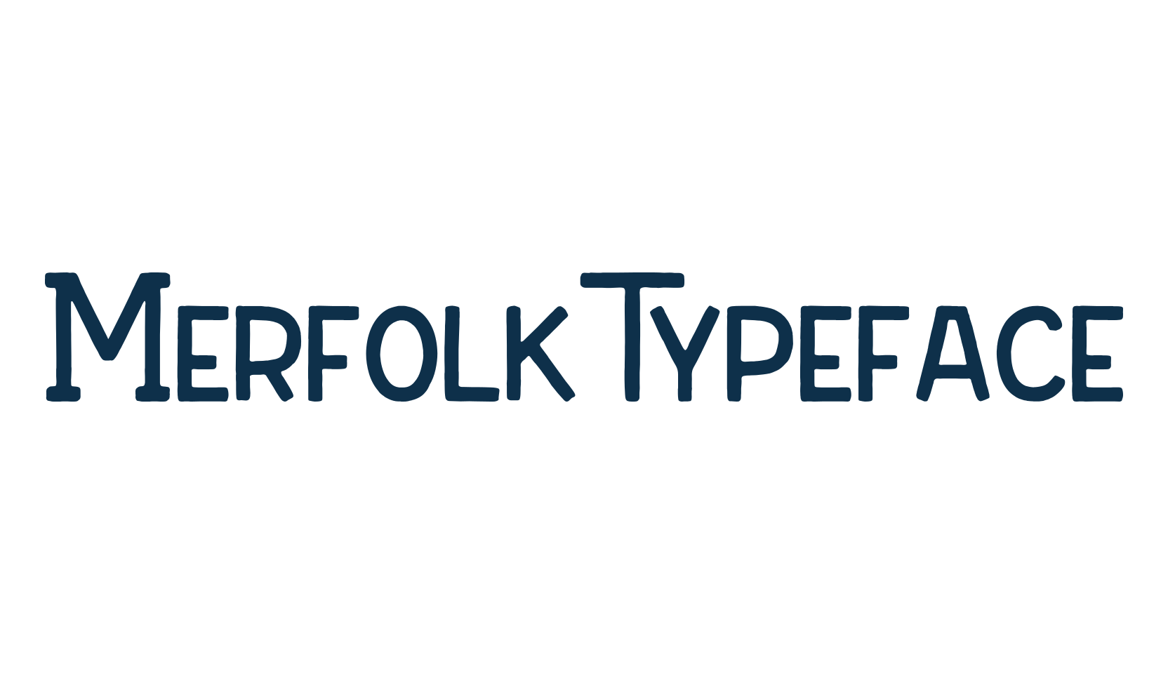Merfolk Typeface, various font preview