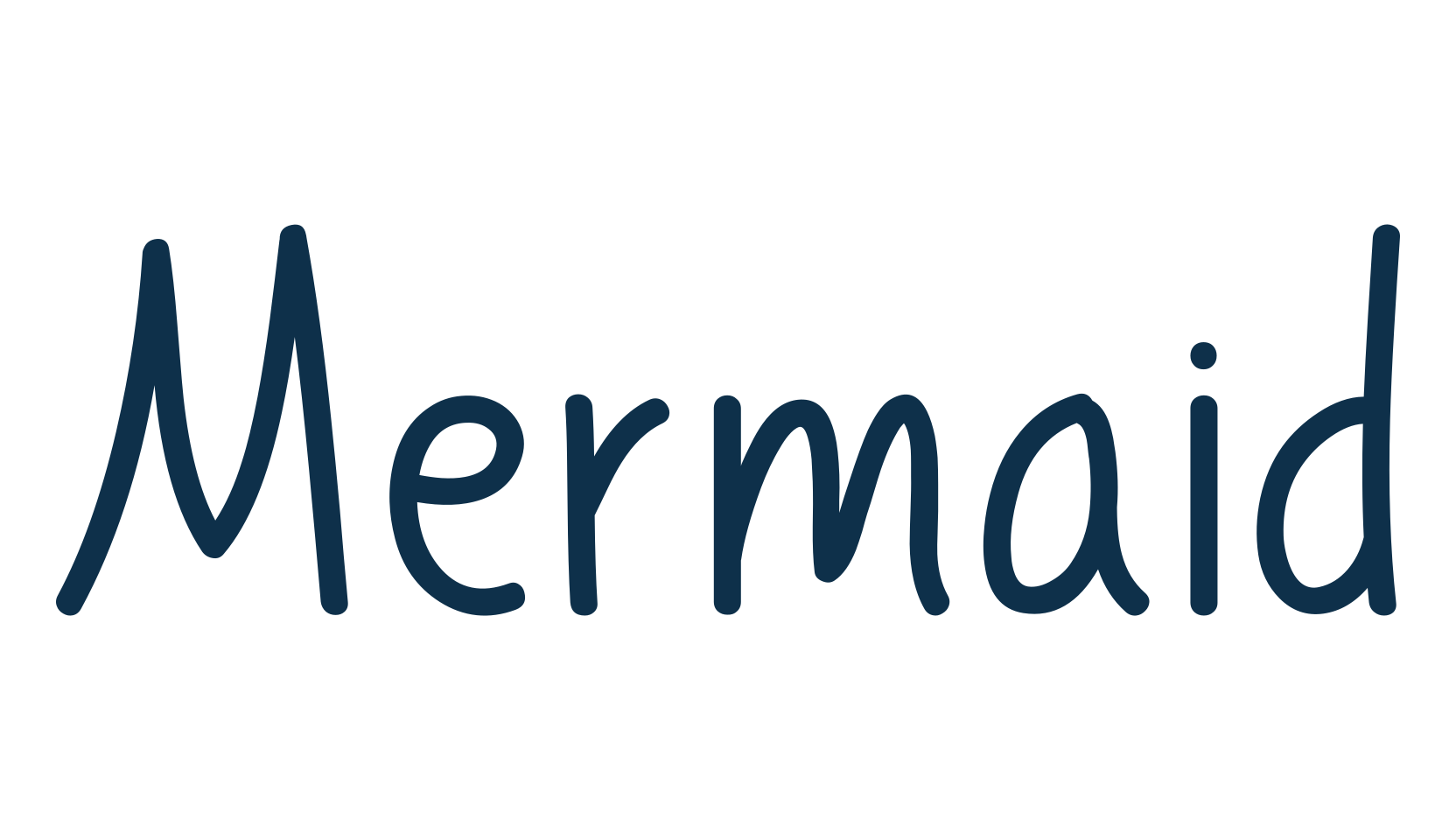 Mermaid (mermaid-2), script handwritten fancy decorative calligraphy font preview