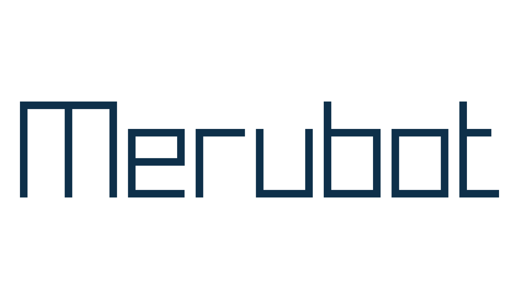 Merubot, square font preview